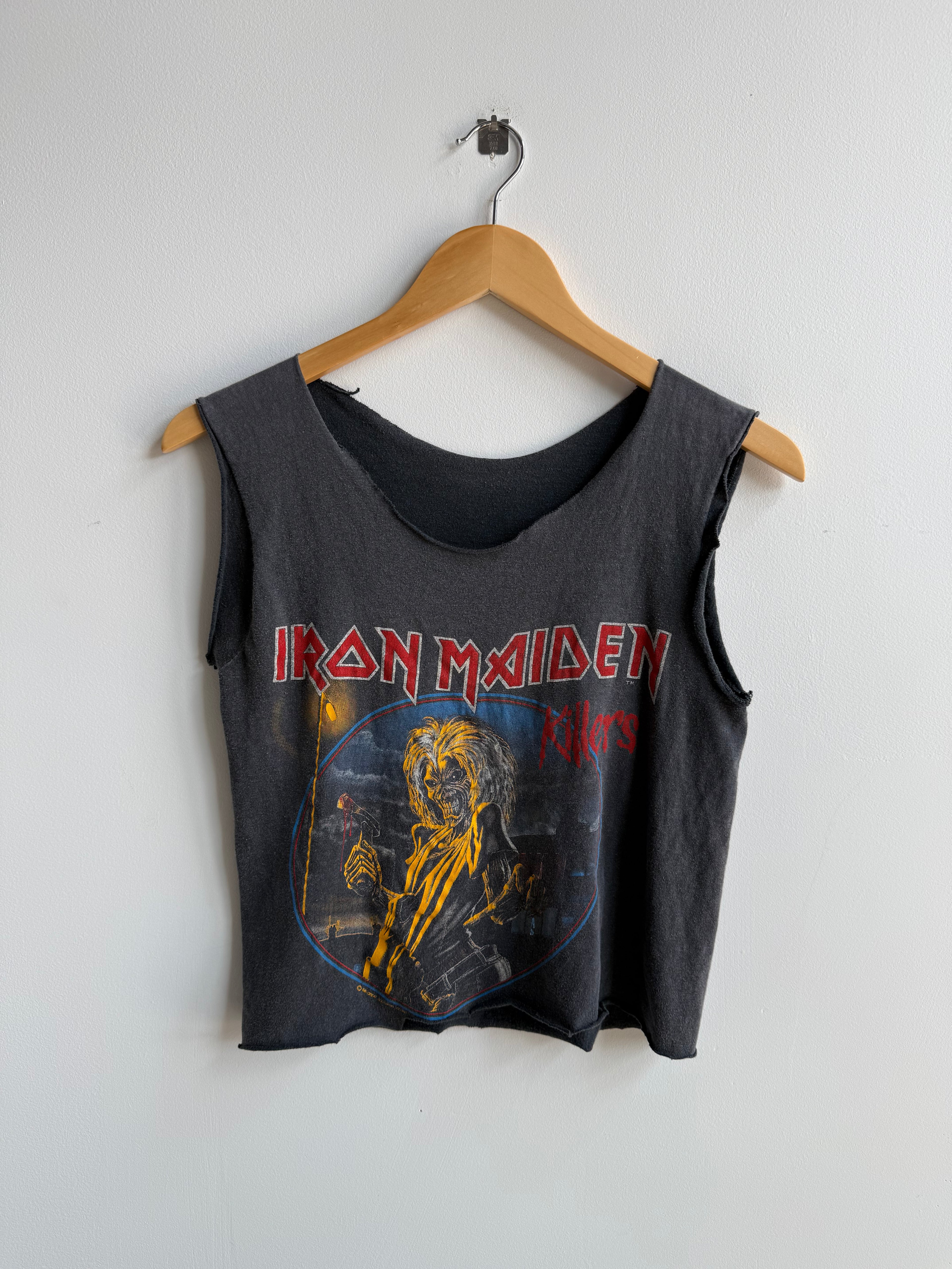 (S) Iron Maiden Killers Cutoff Tee