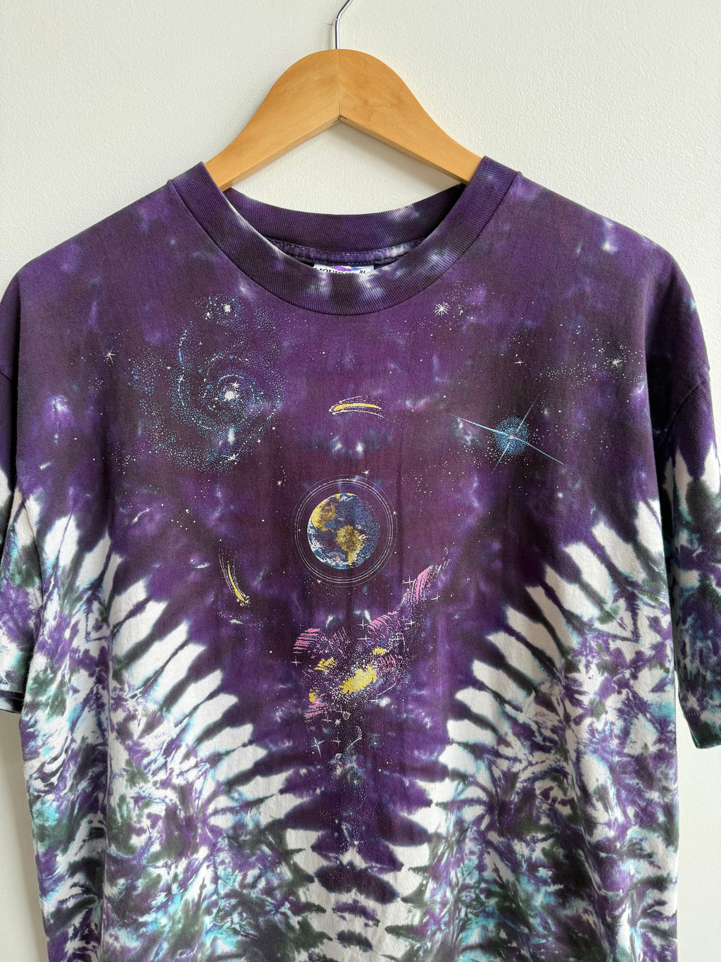 (XL) Liquid Blue Space Tee