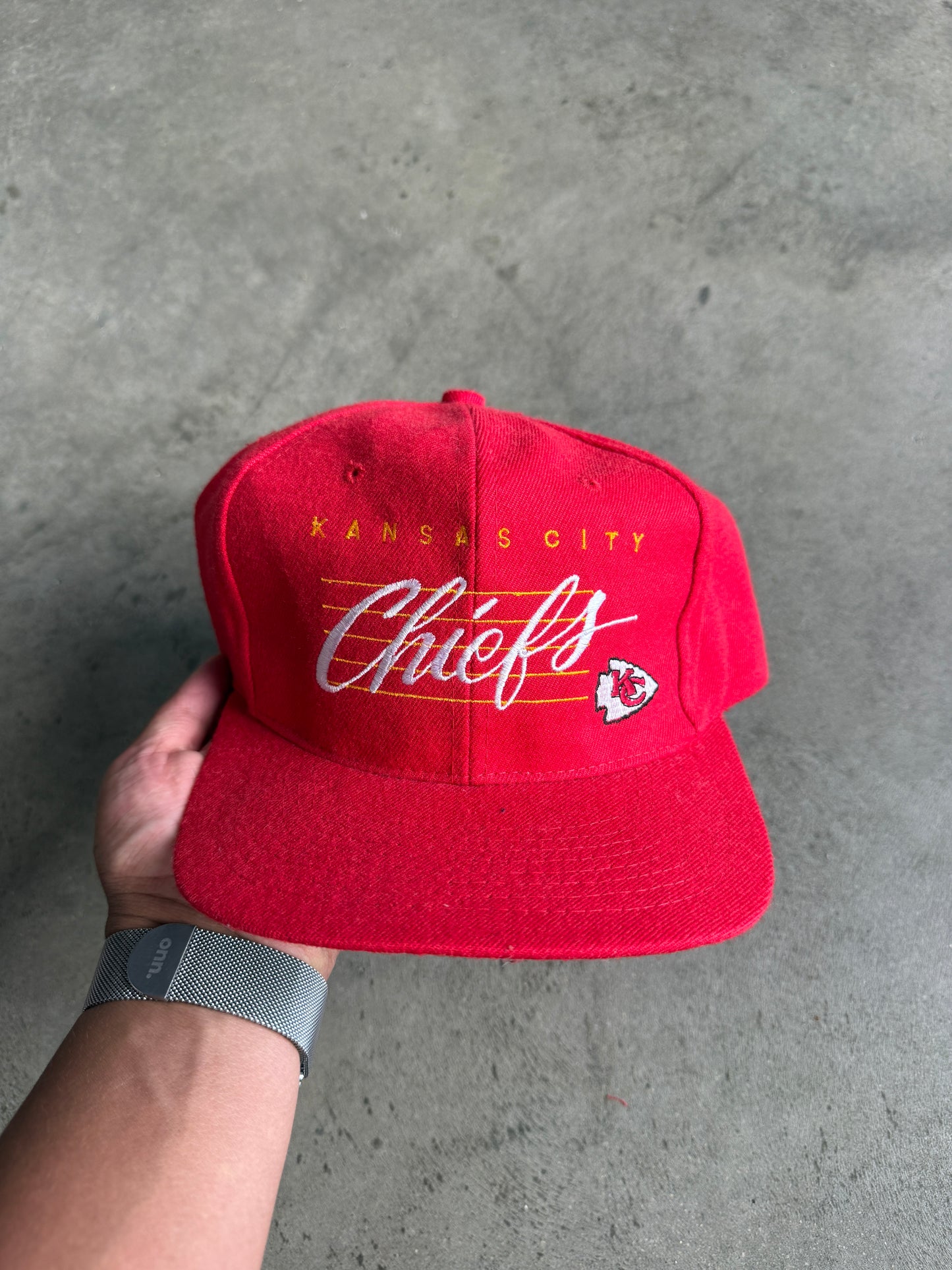 Kansas City Chiefs Wool Blend Snap Back Hat