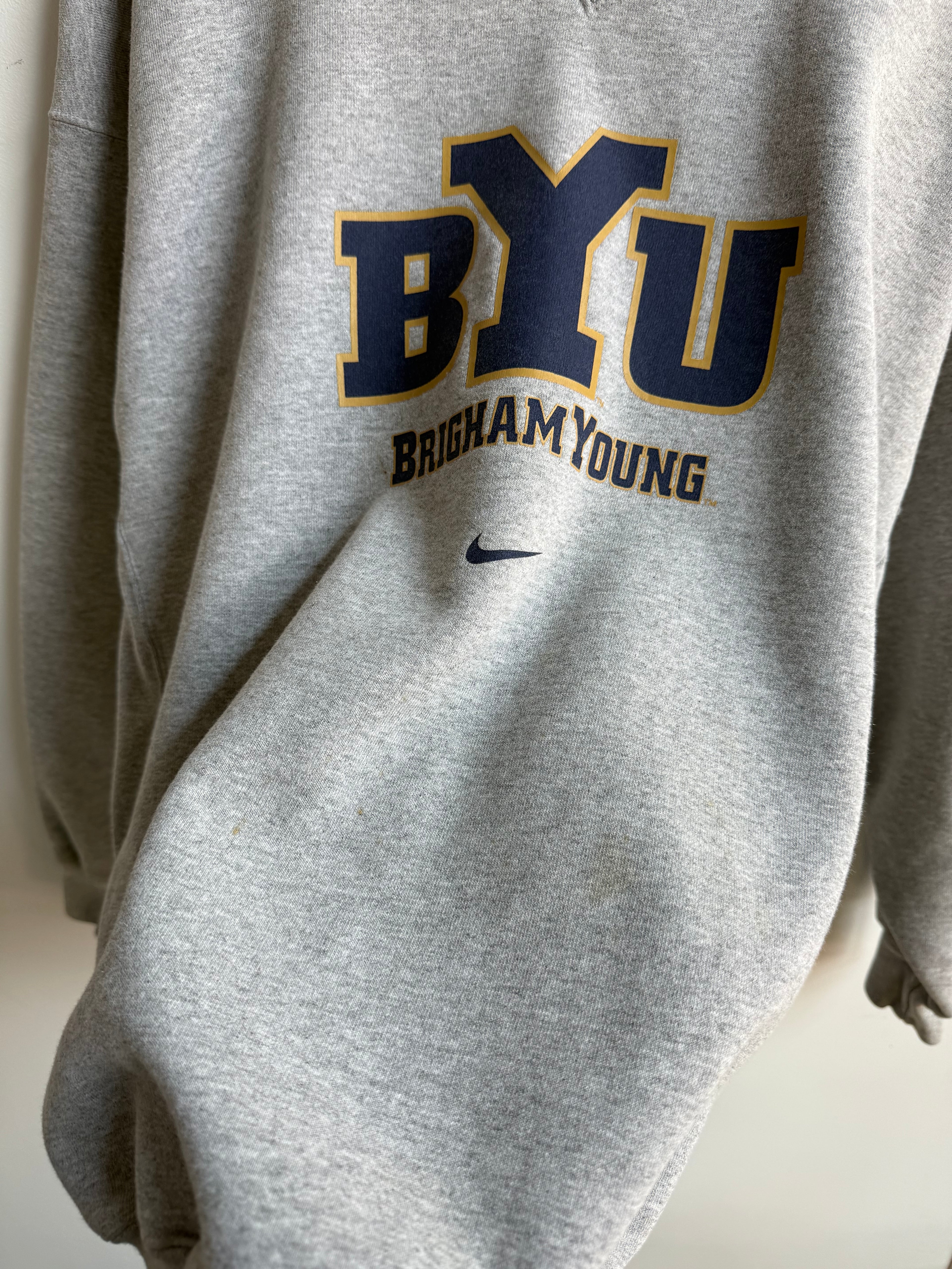 (M) BYU Cougs Nike Crew