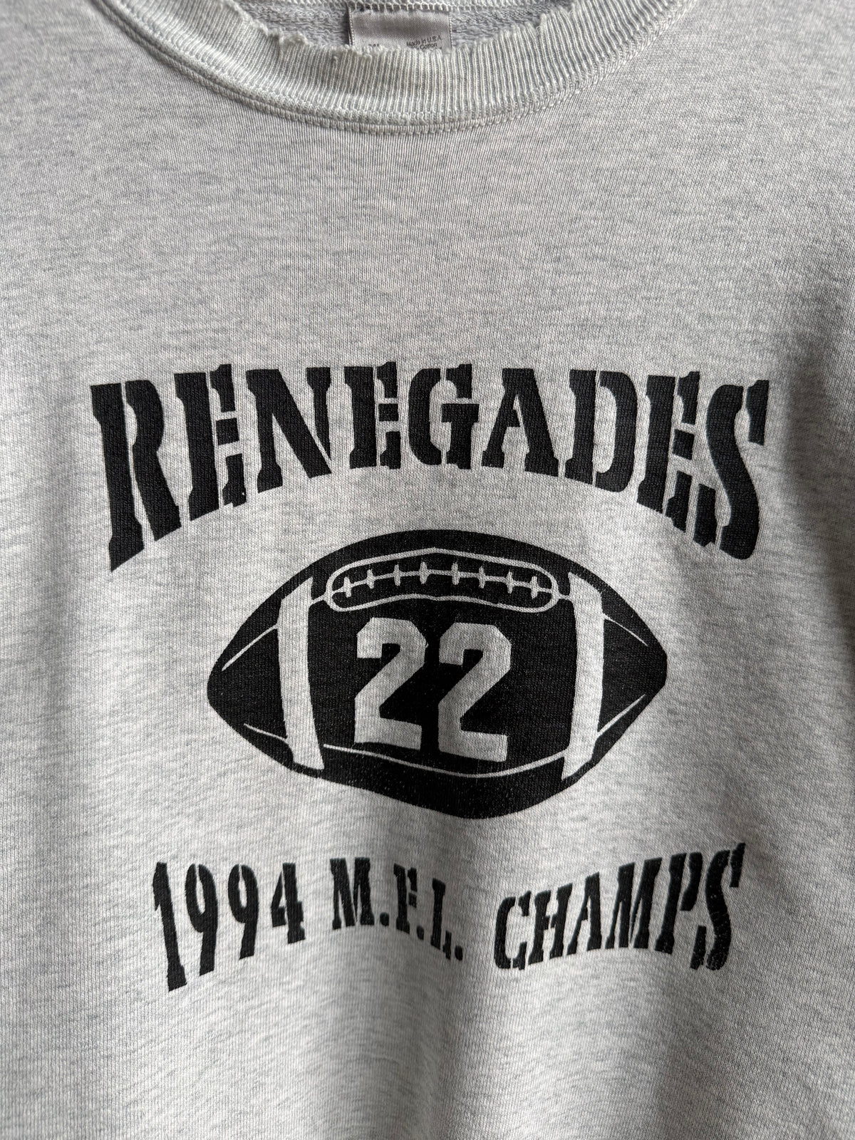 (XL) Renegades Football Crew