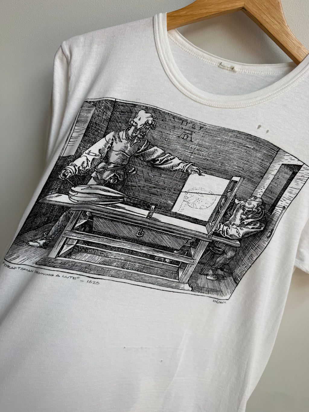 (M) Draftsman Drowing a Lute Tee