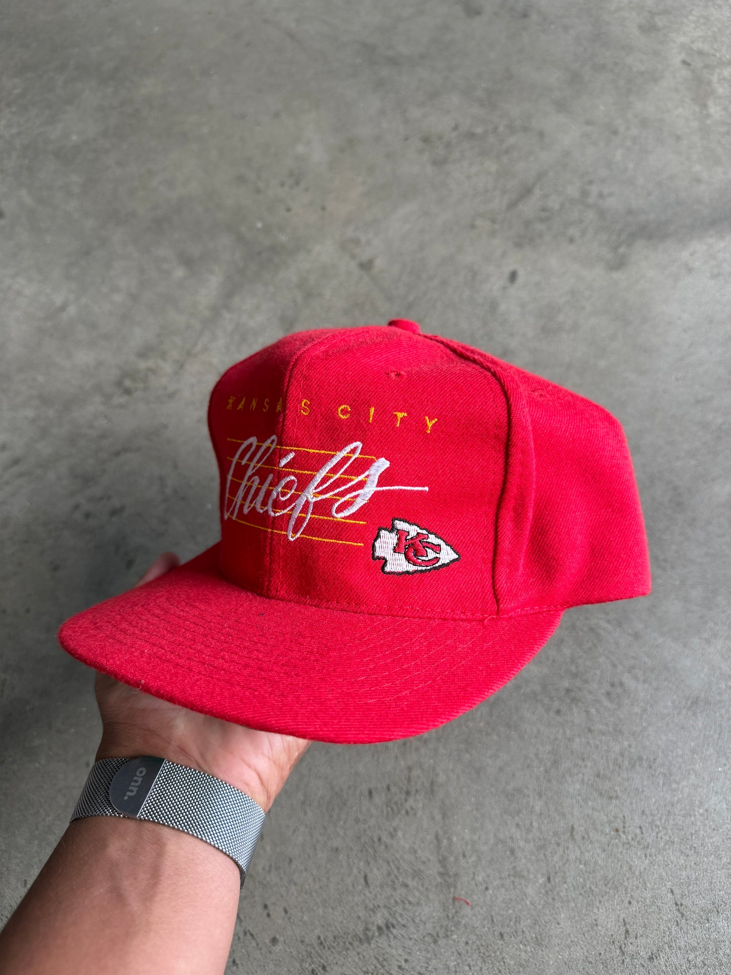 Kansas City Chiefs Wool Blend Snap Back Hat