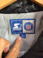 (L) Raiders Leather Jacket