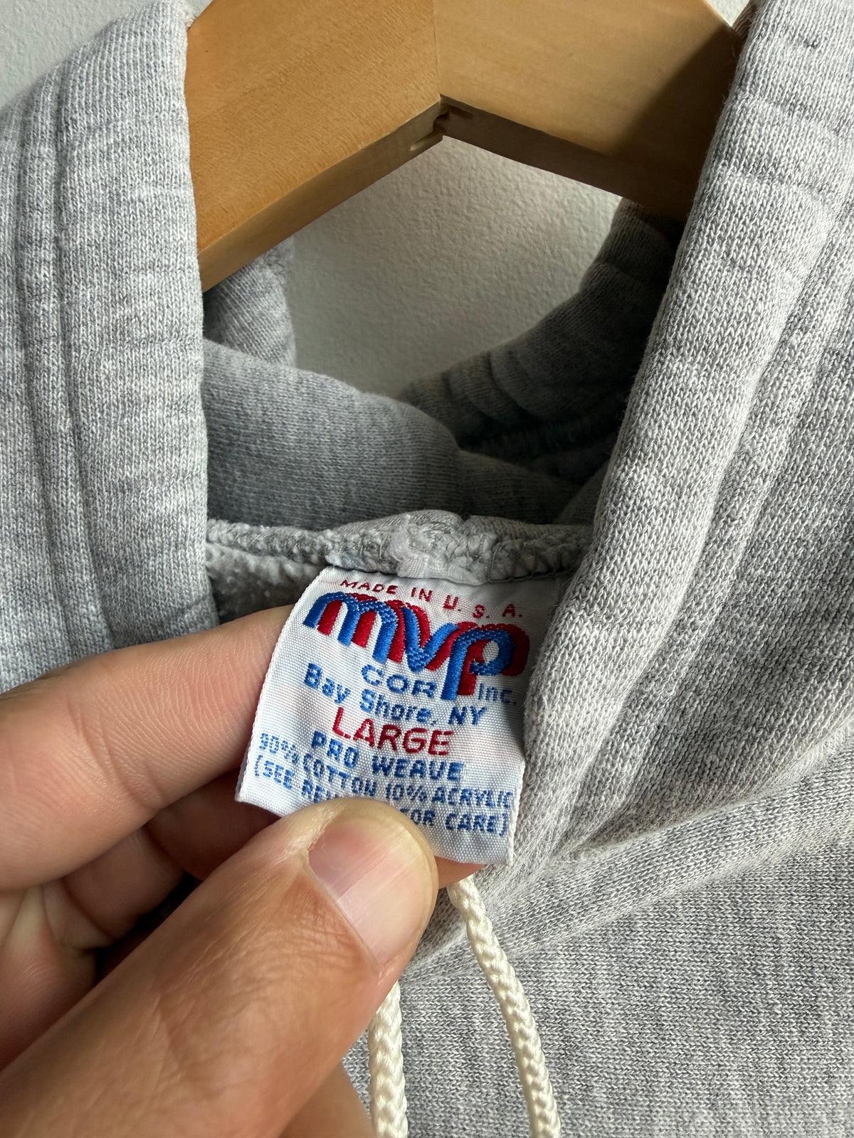 (L) Navy Heavyweight Hoodie