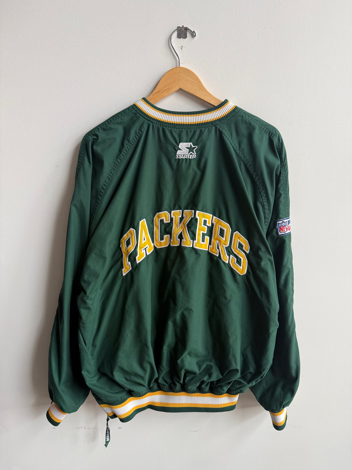(M) Green Bay Packers Windbreaker