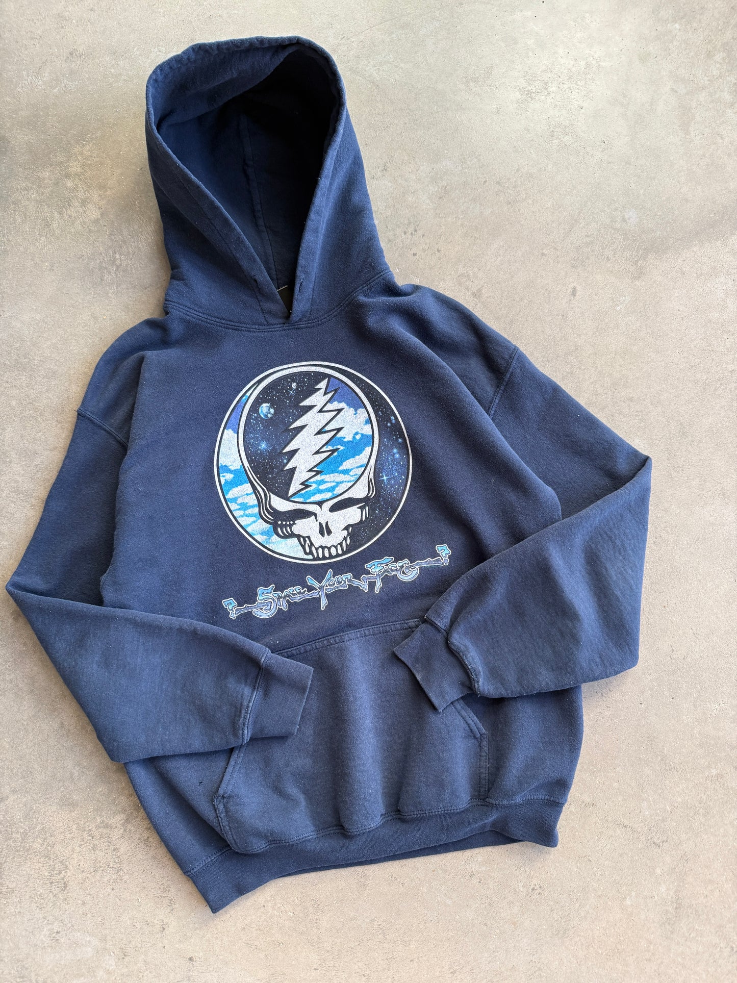 (M) Grateful Dead Space Your Face Hoodie