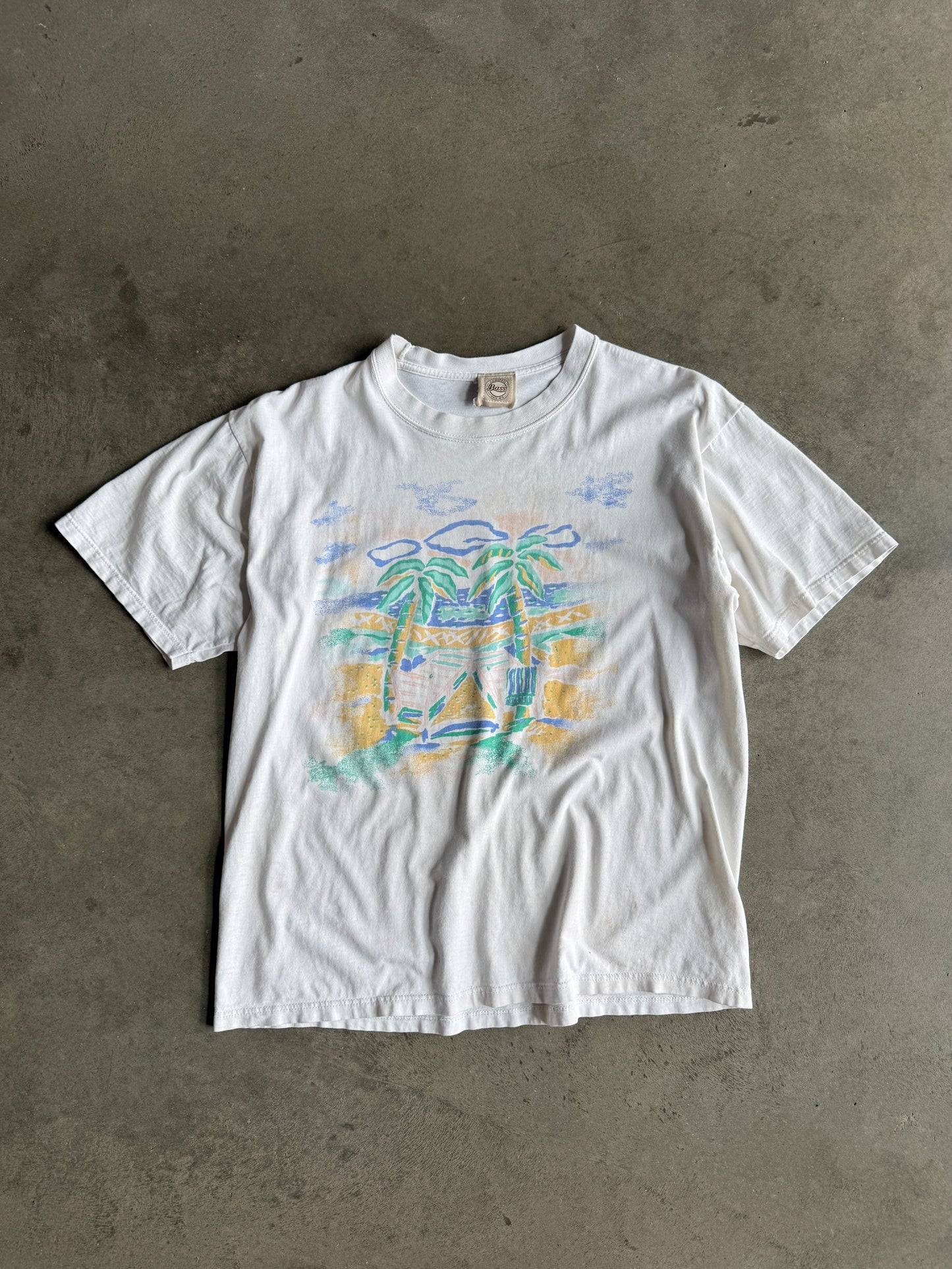 (M) Beach Art Tee