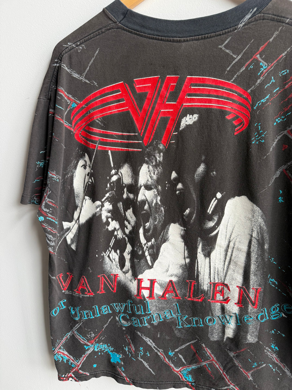 (L) Van Halen All Over Print Band Tee