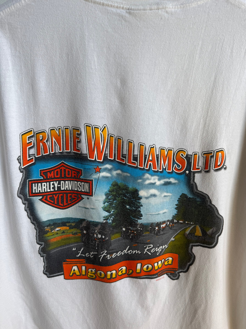 (L) Harley Davidson Algona Tee