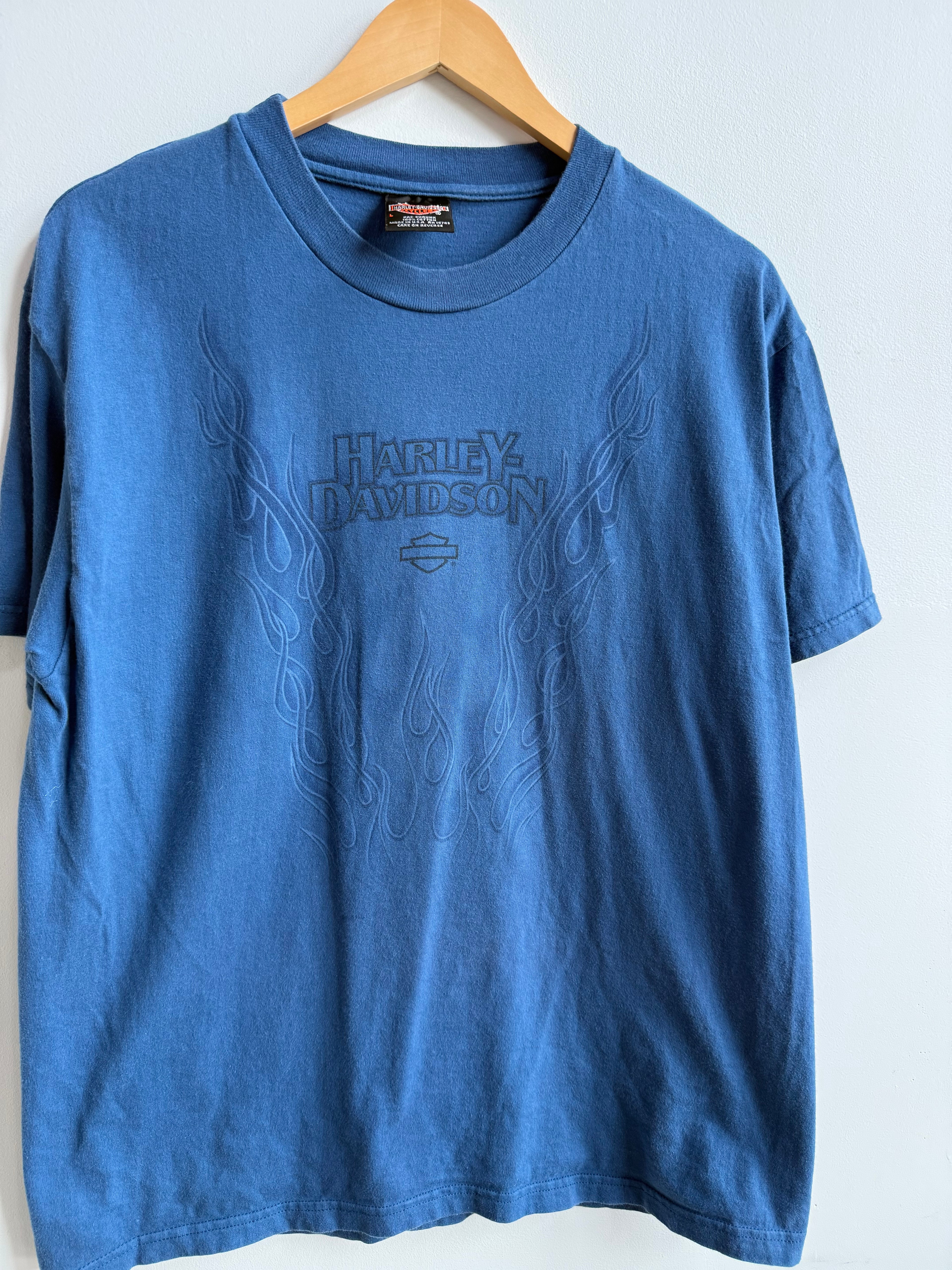 (L) Harley Waterloo Flame Tee