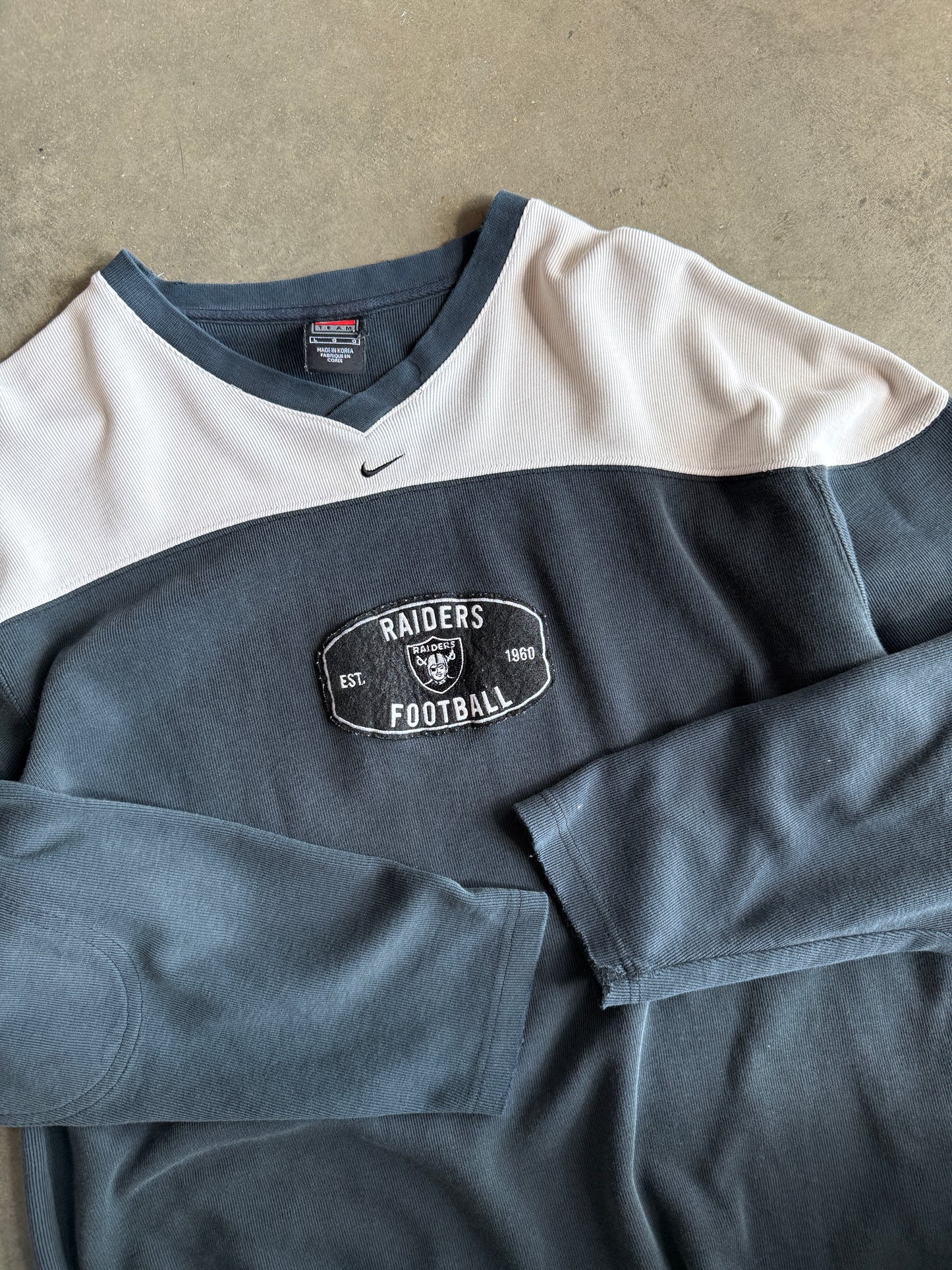 (L) Oakland Raiders Nike Tee
