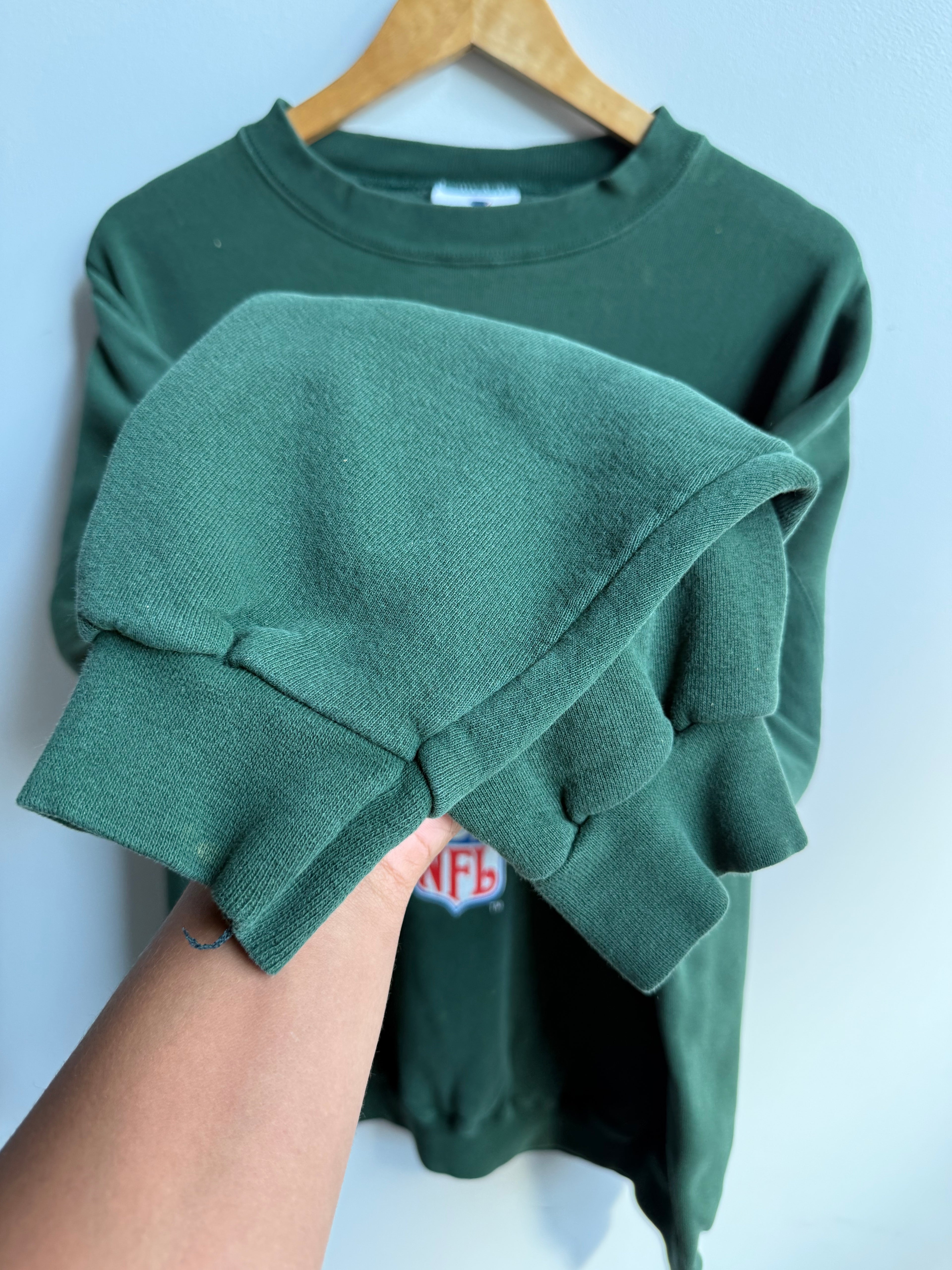 (XL) Green Bay Packers Logo Athletic Crew