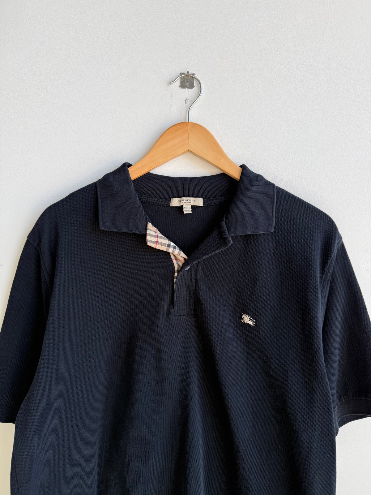 (L) Burberry Polo Shirt