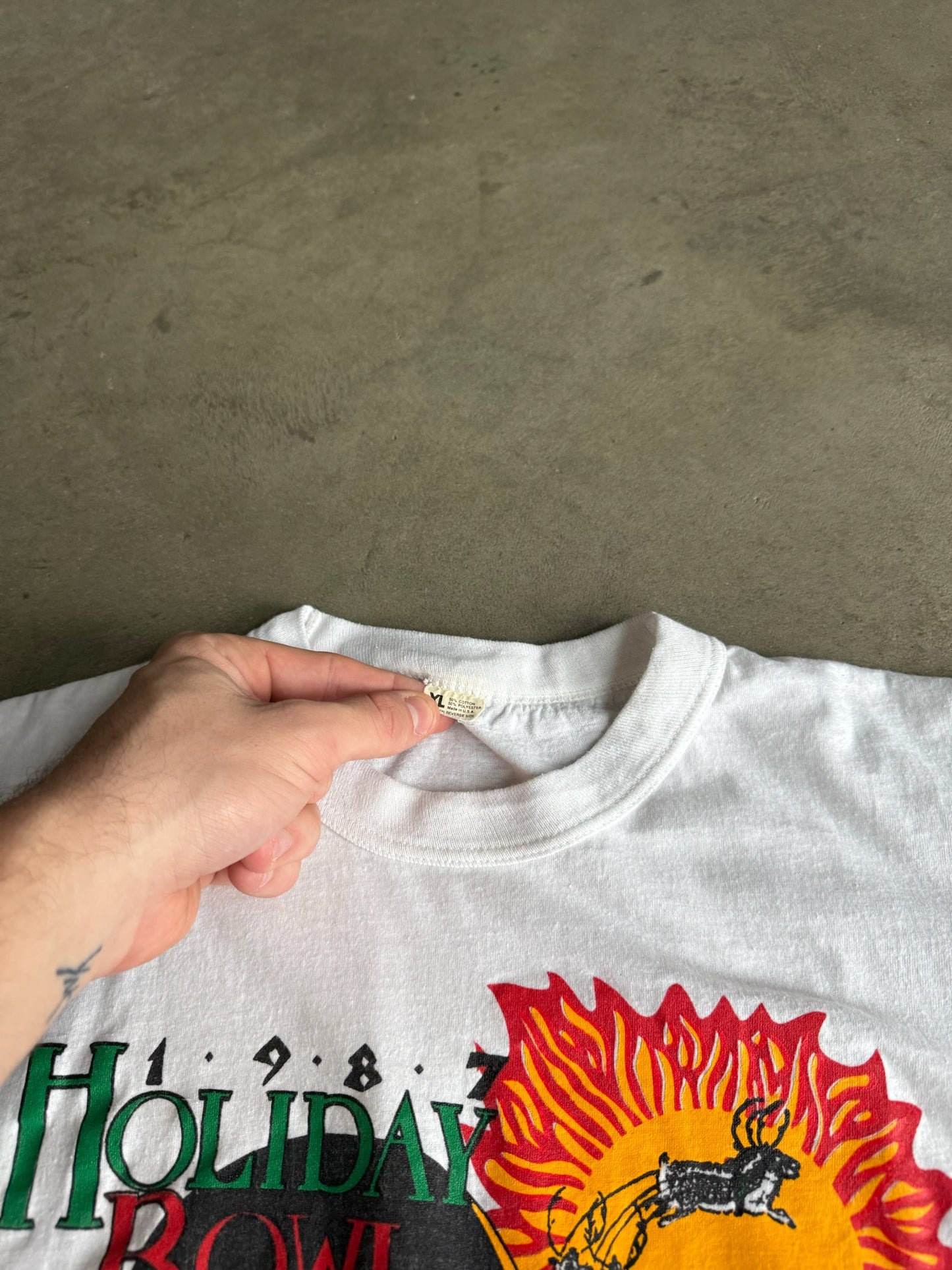 (M) Iowa Hawkeyes Holiday Bowl Tee