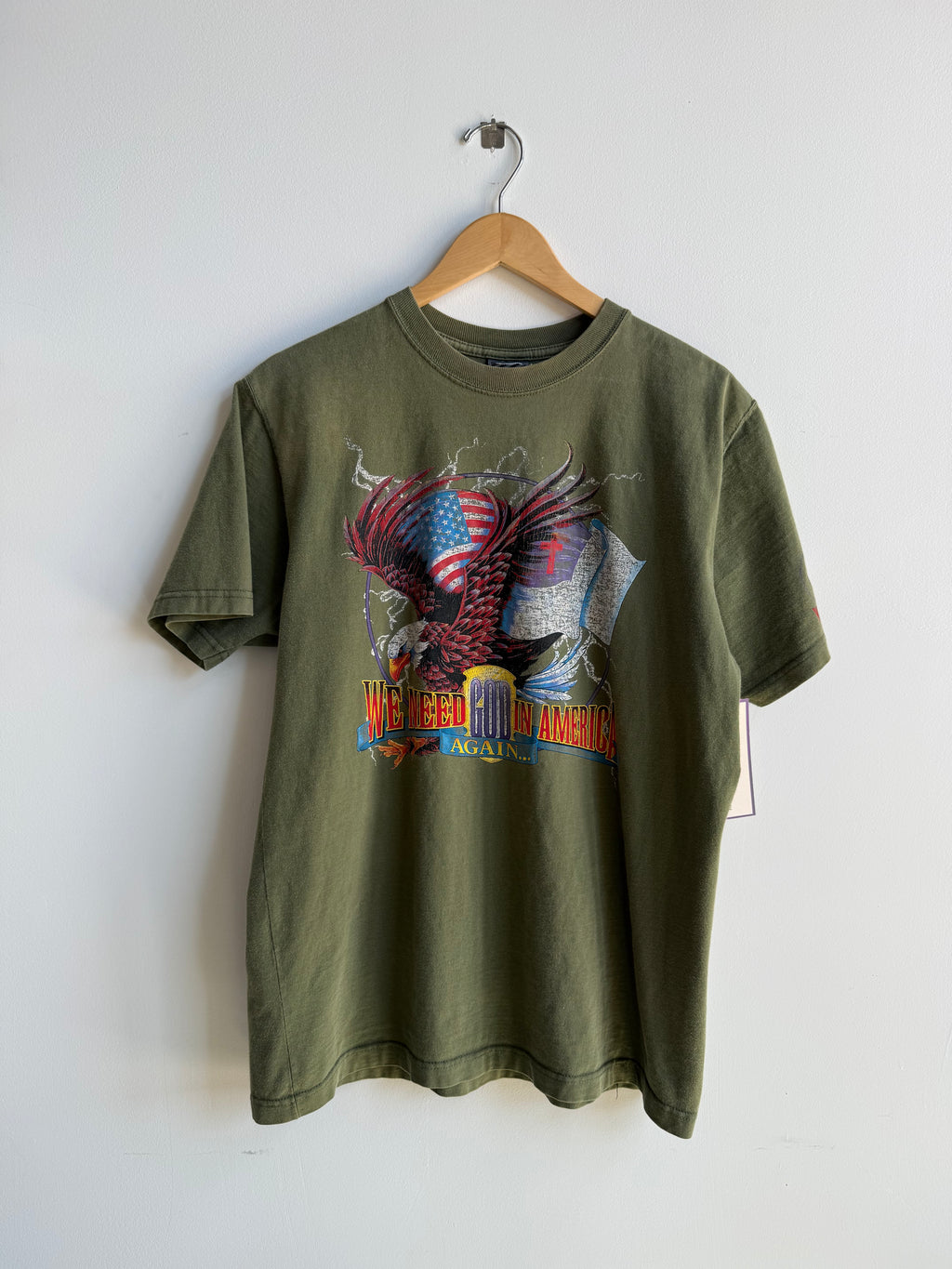 (M) God in America Tee