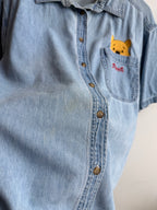 (XXL) Pooh Denim Shirt