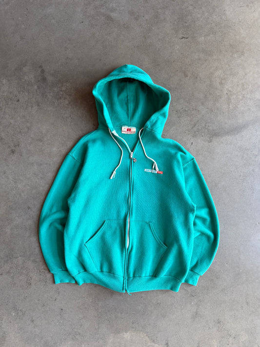 (M) Miami Dolphins Russell Zip Up Hoodie