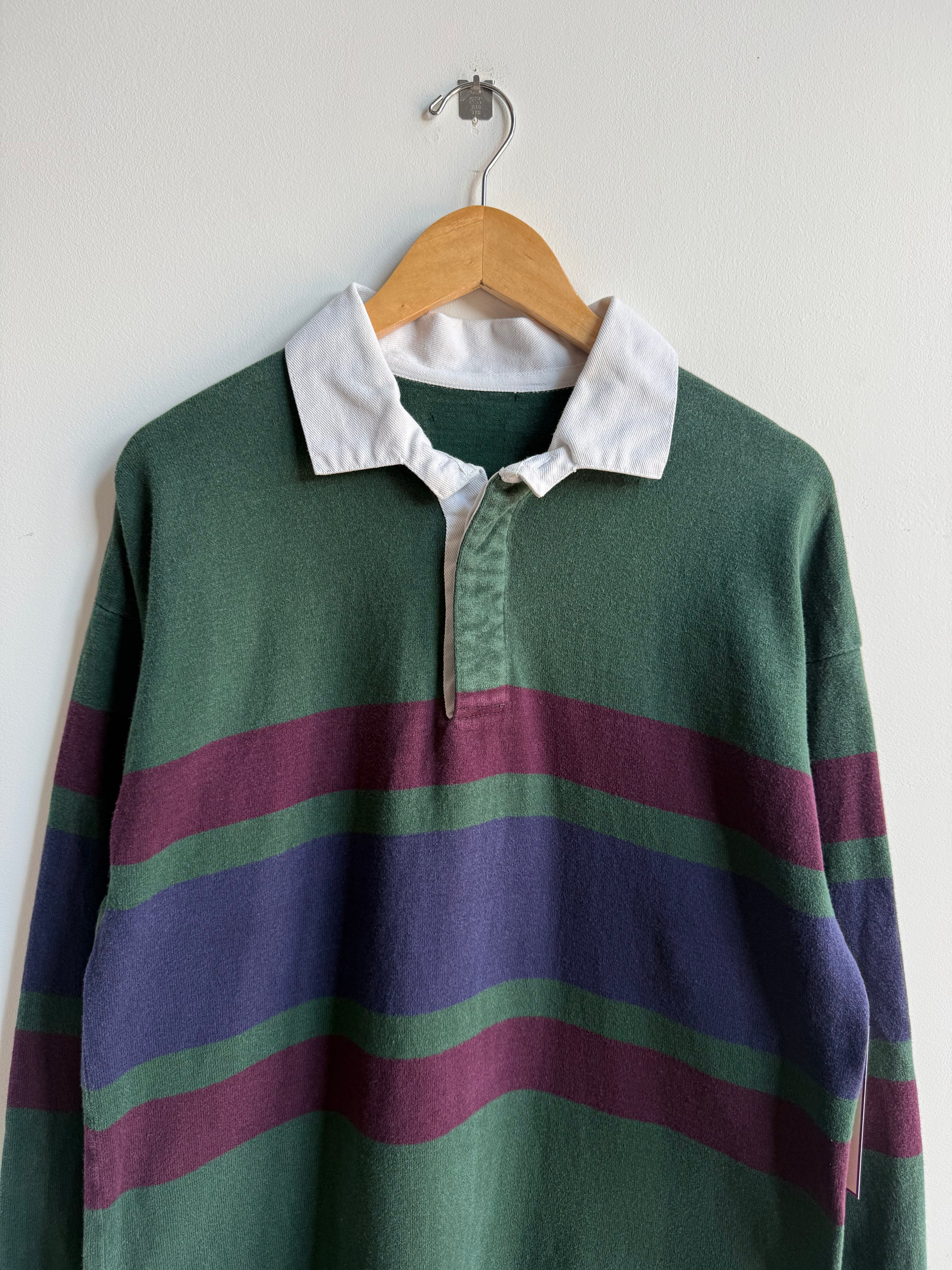 (XL) Stripped Rugby Shirt