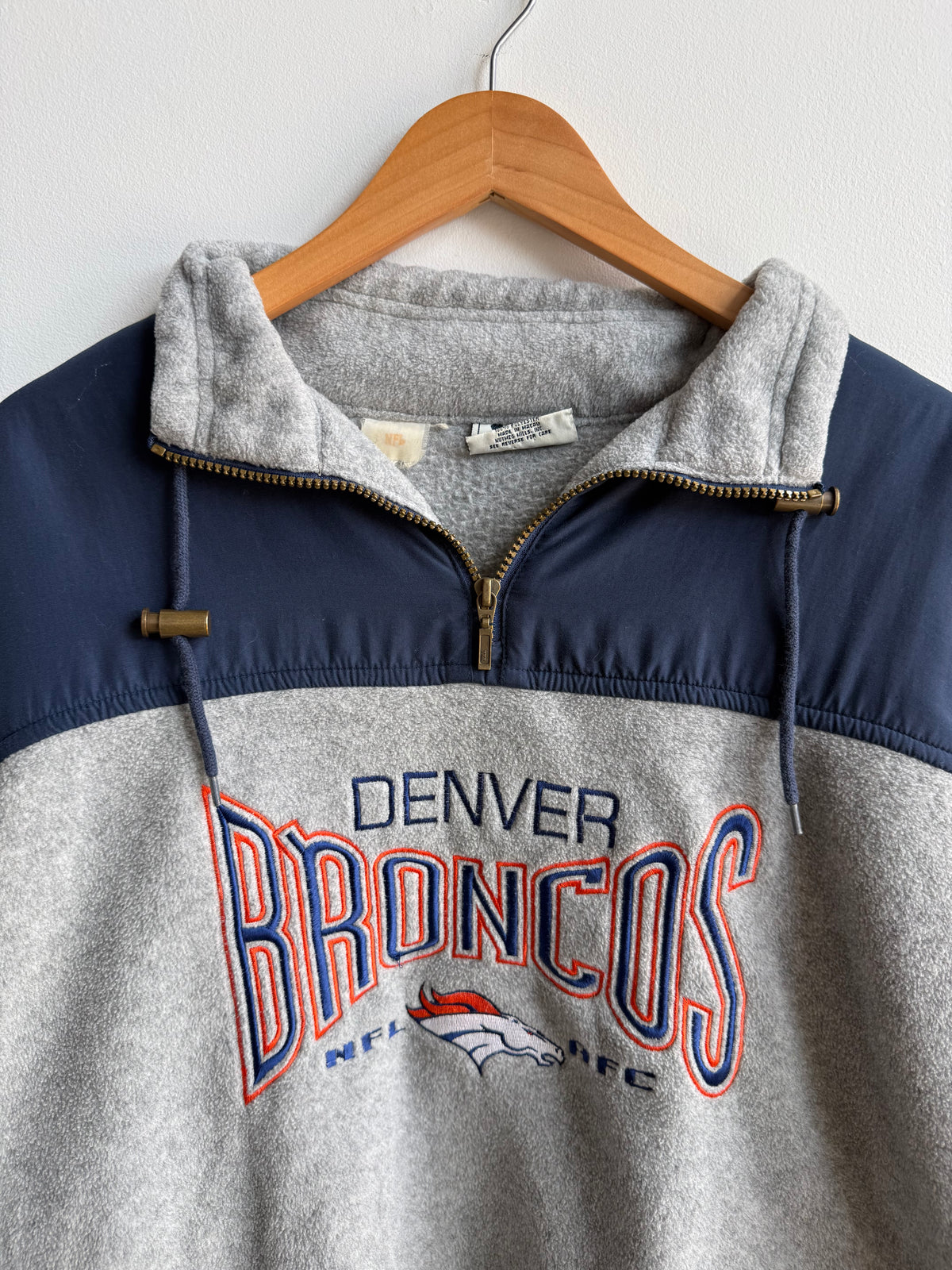 (L) Denver Broncos Fleece Jacket