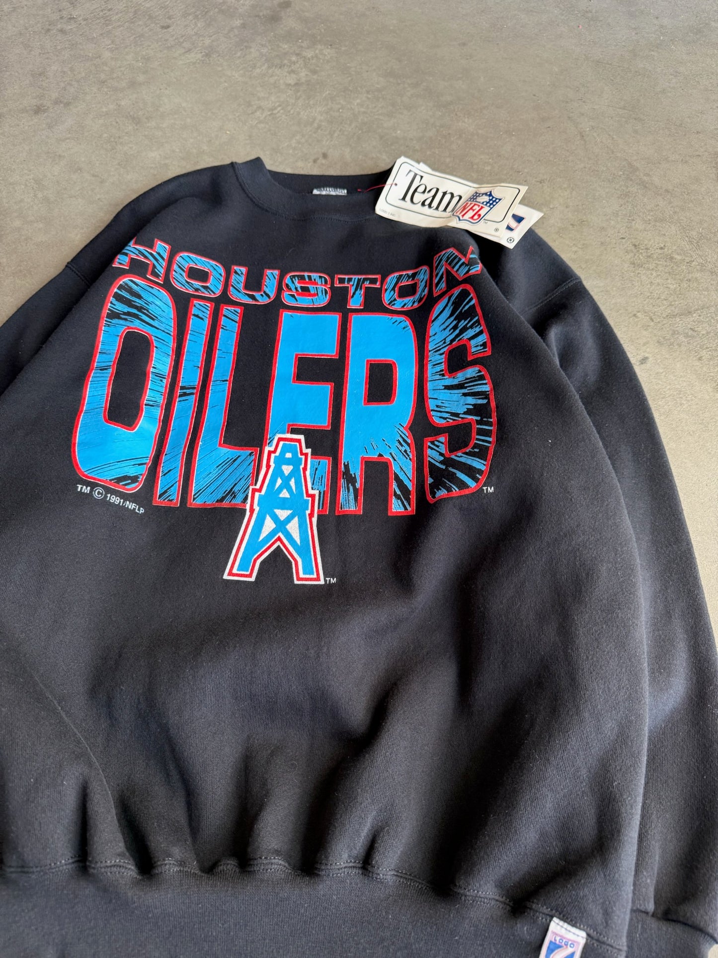(XL) Houston Oilers Crew
