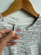 (M) Iowa AOP Map Tee