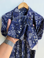 (L) Paisley Pearl Snap Shirt