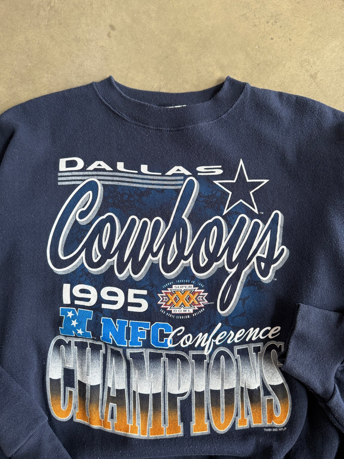 (XXL) Dallas Cowboys 1995 Crew