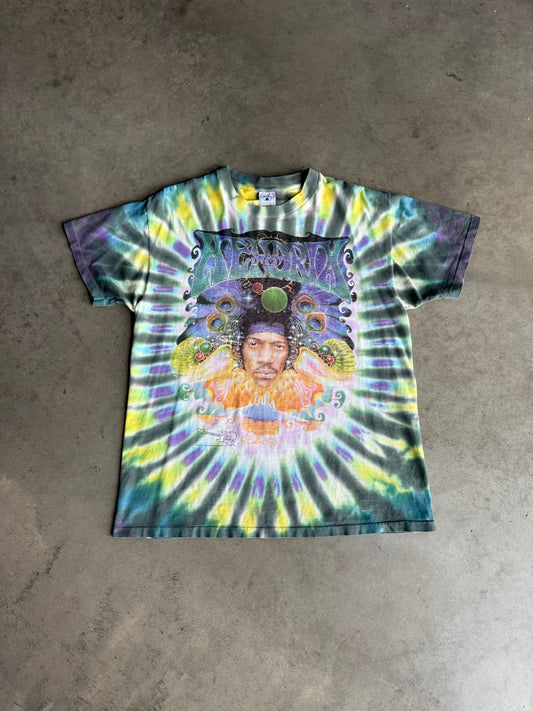 (L) Jimi Hendrix Tie Dye Tee