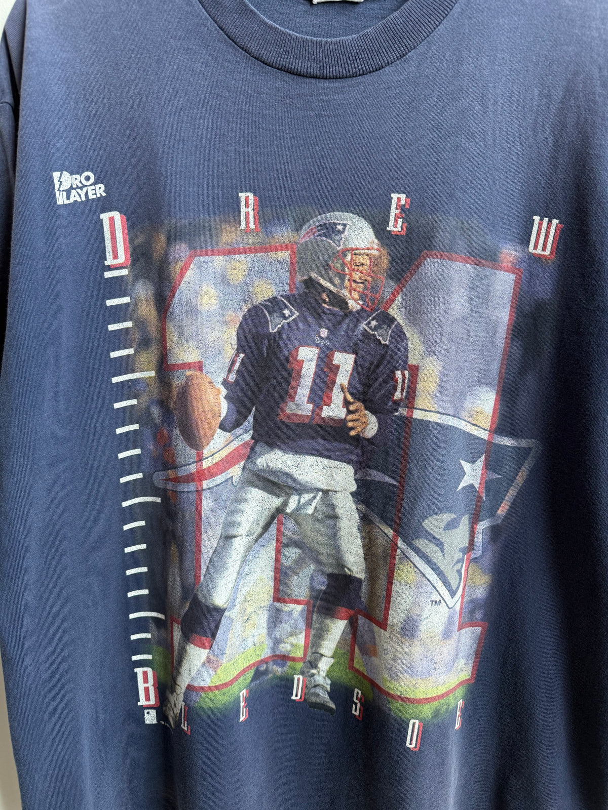(XL) New England Patriots Drew Bledsoe Tee