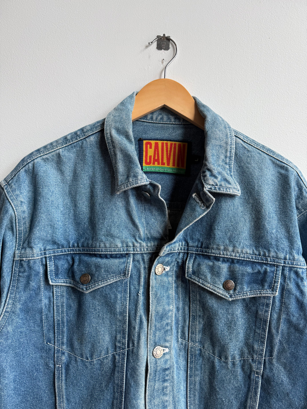 (L) Calvin Denim Jacket
