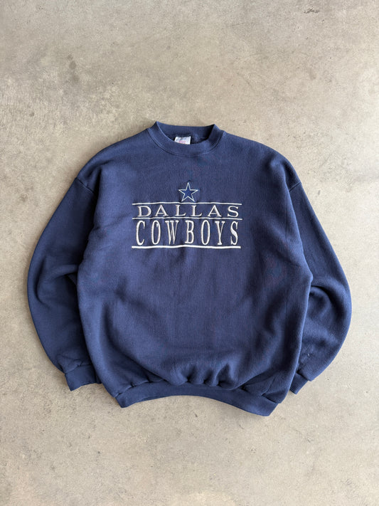 (XL) Dallas Cowboys Logo 7 Crew