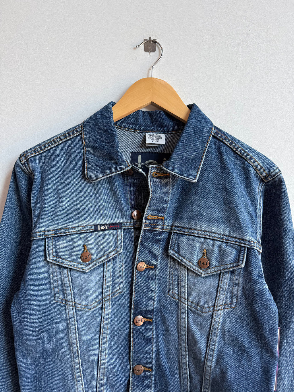 (M) Ladies L.E.I Denim Jacket