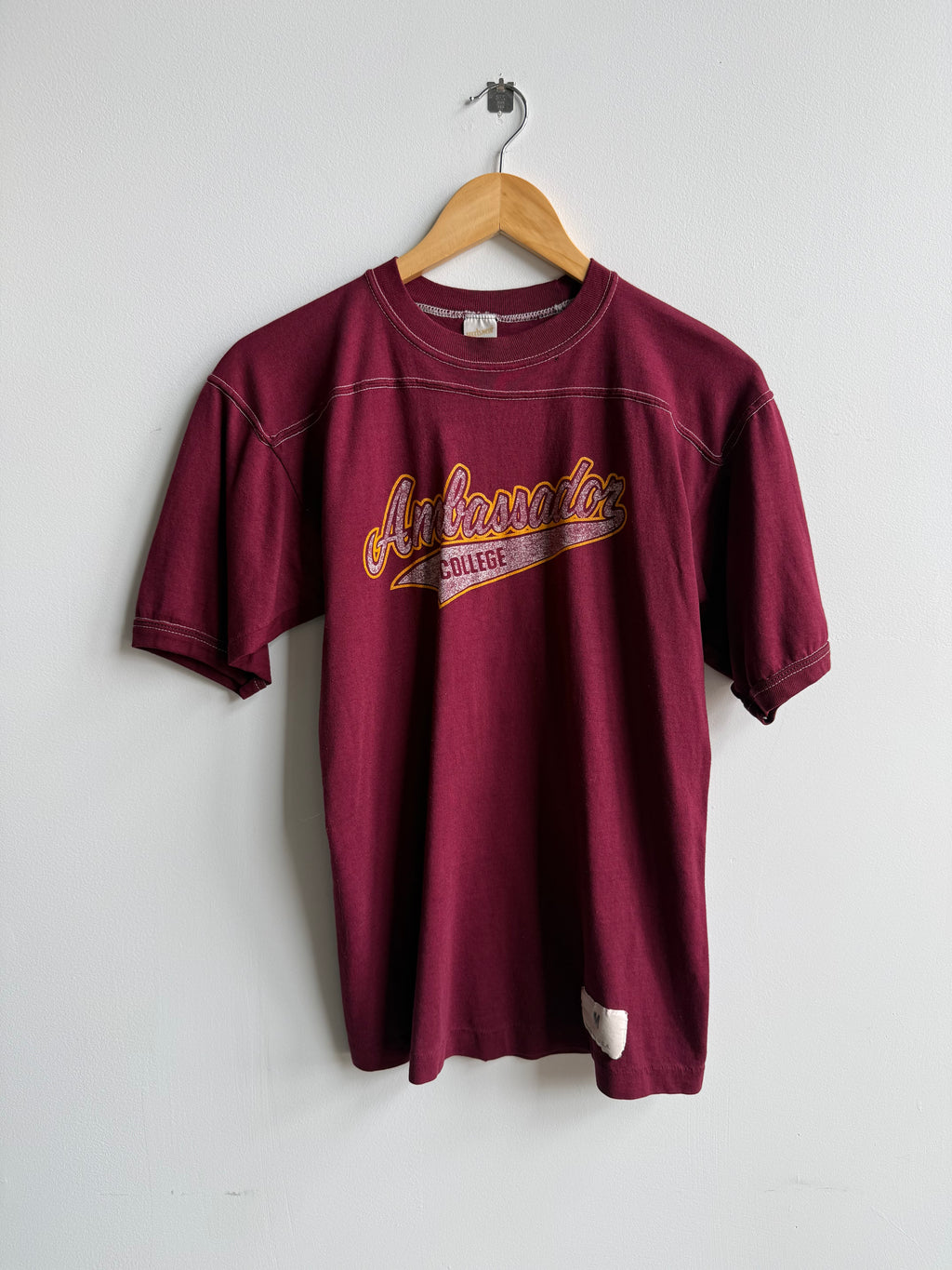 (M) Ambassador College Tee