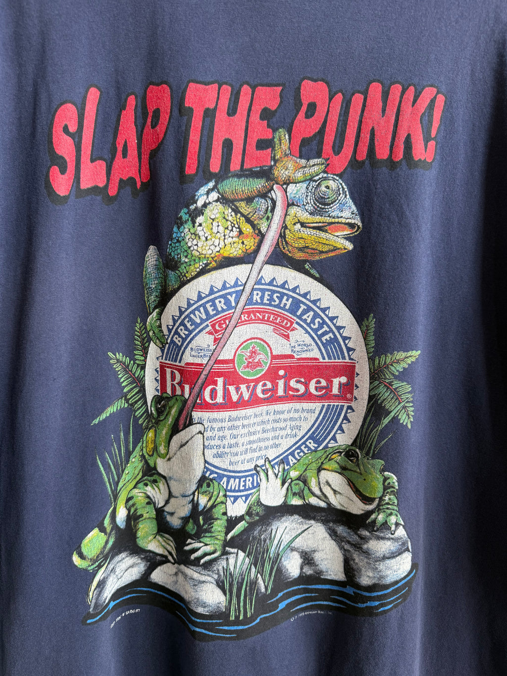 (XXXL) Budweiser Slap the Punk Tee