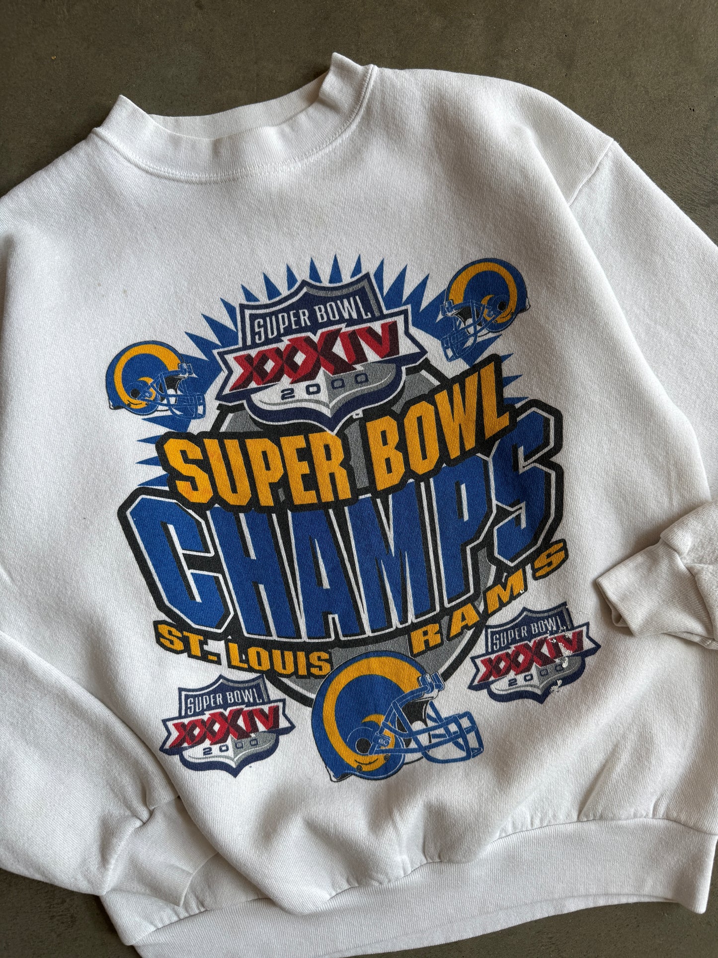 (M) 2000 St Louis Rams Crew