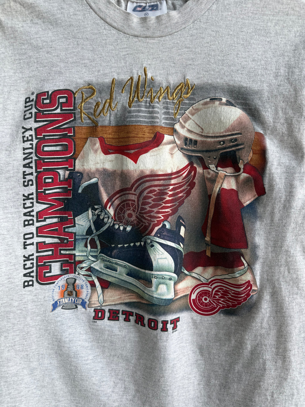 (M) Detroit Red Wings Tee