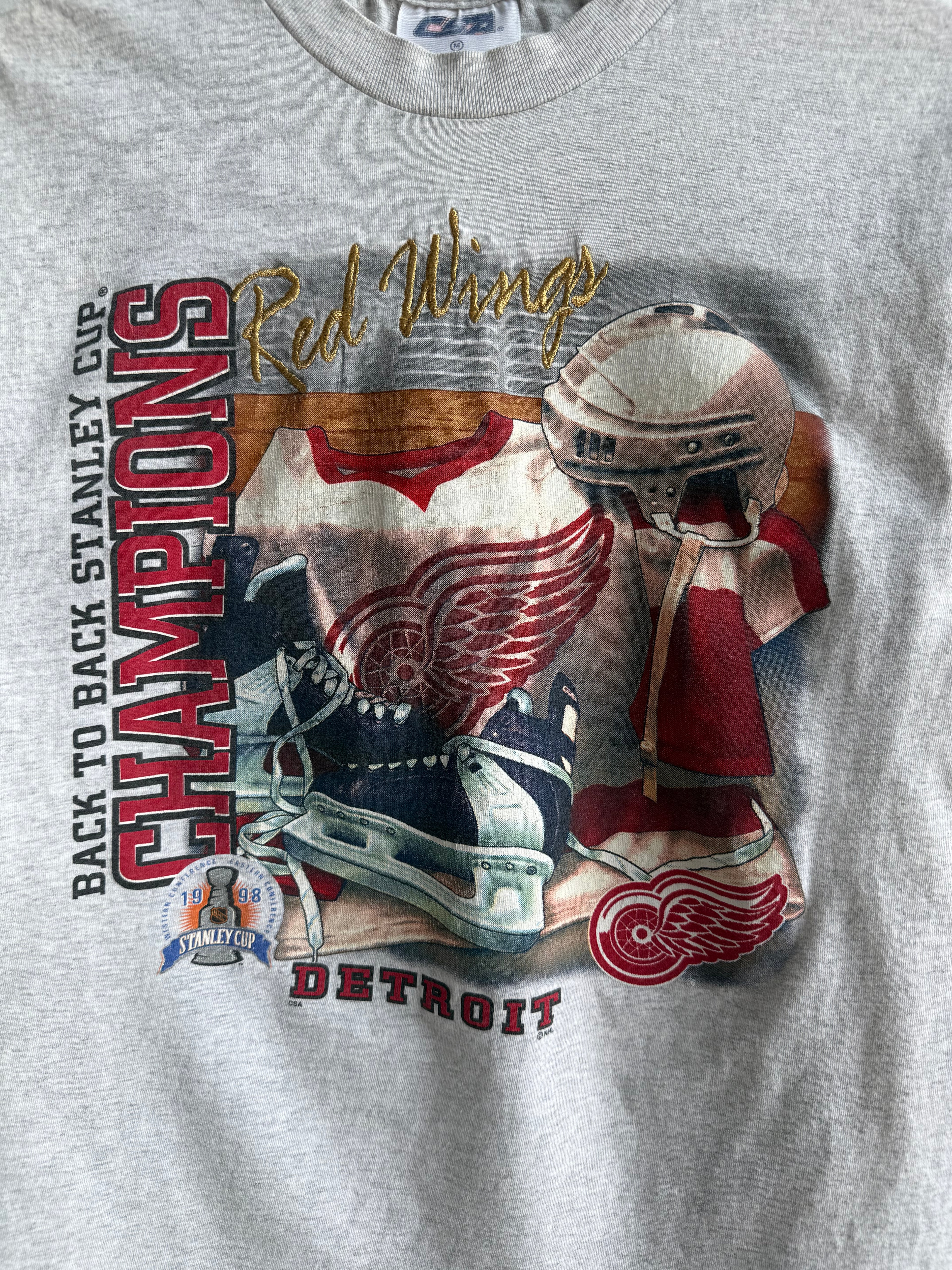 (M) Detroit Red Wings Tee