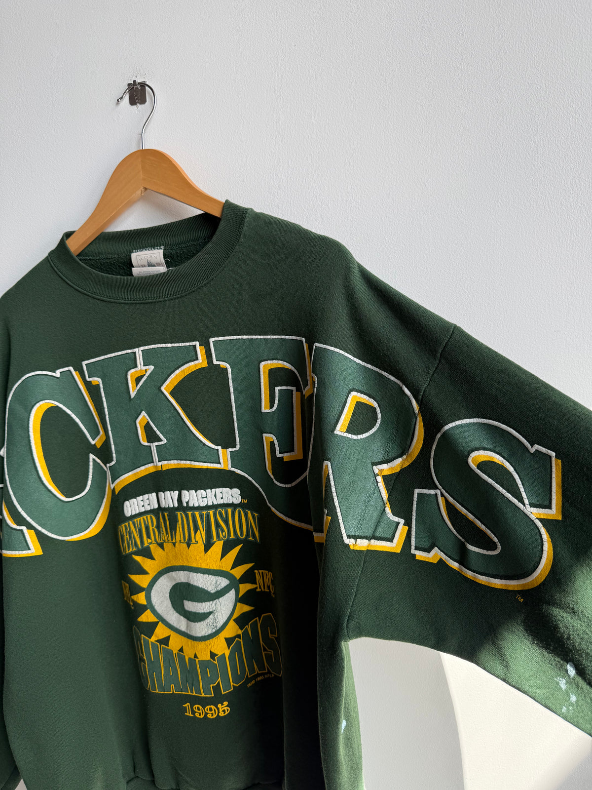 (XL) Green Bay Packers All Over Print Crew