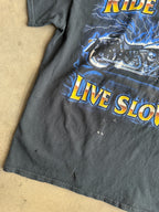 (S) Ride Fast Live Slow Tee