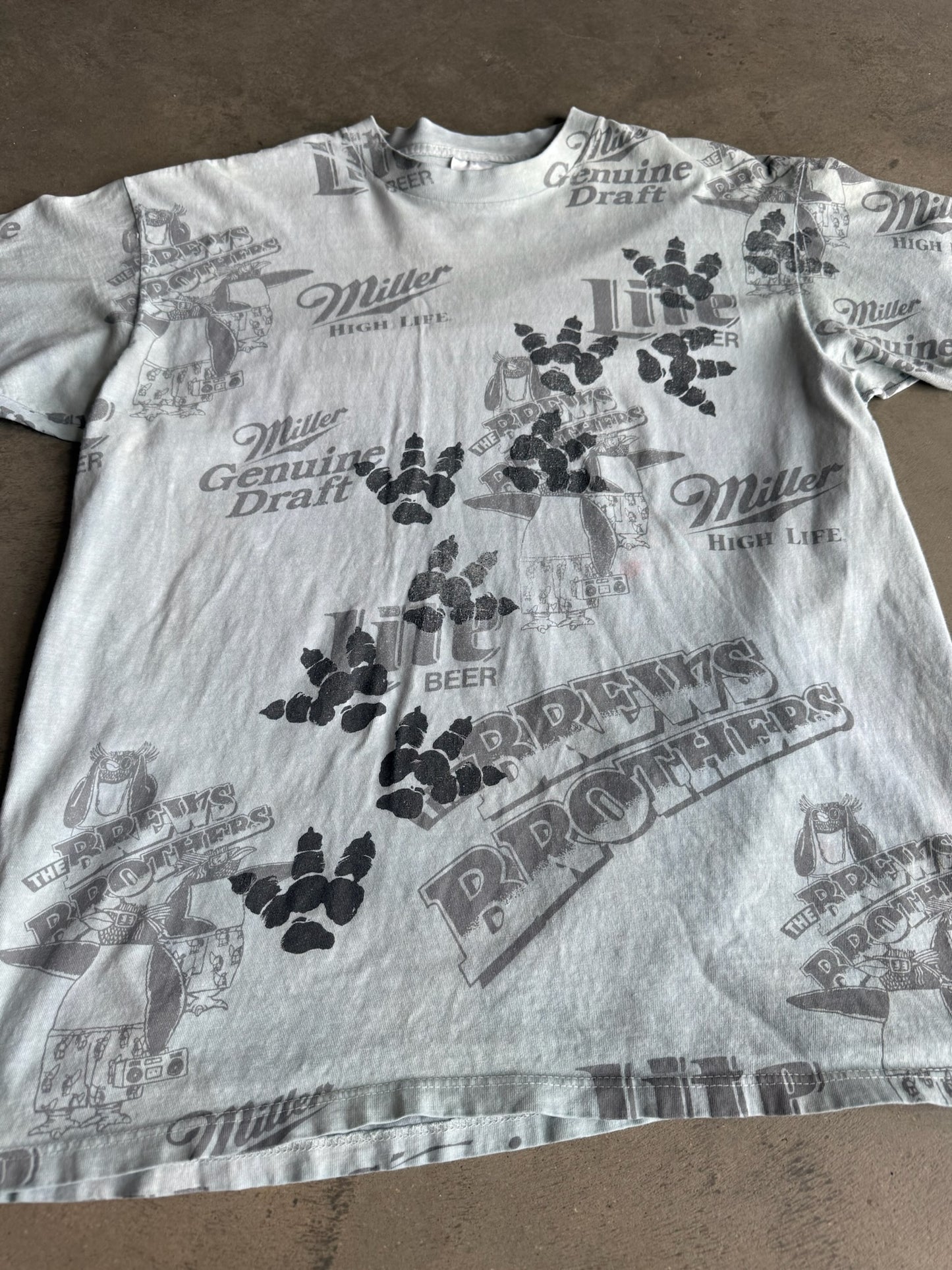 (L) Miller Lite AOP Tee