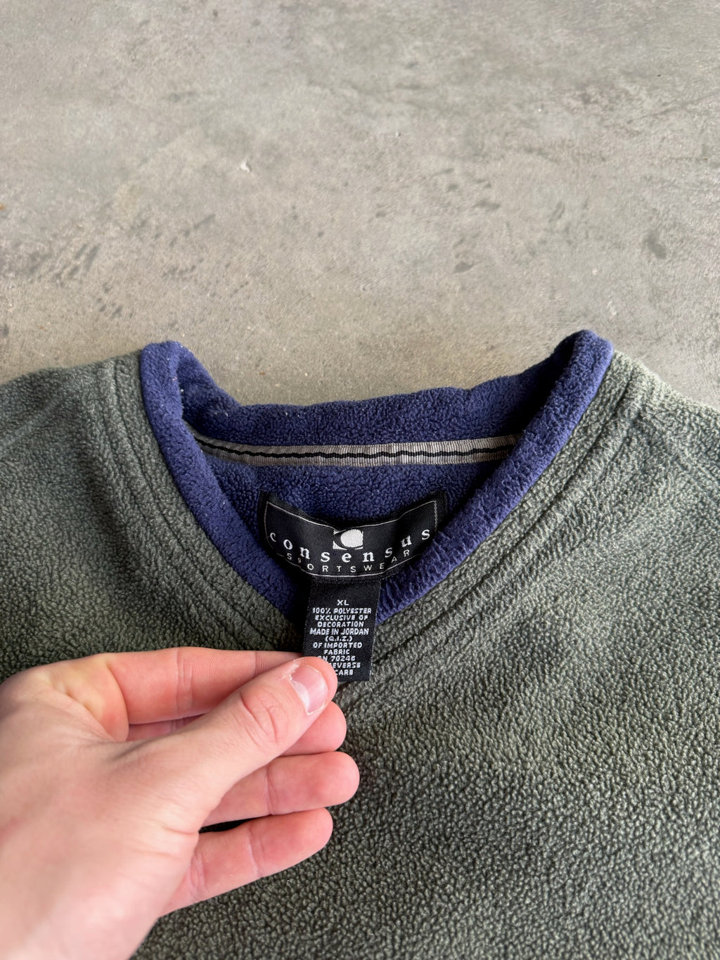 (XL) Consensus Fleece V-Neck