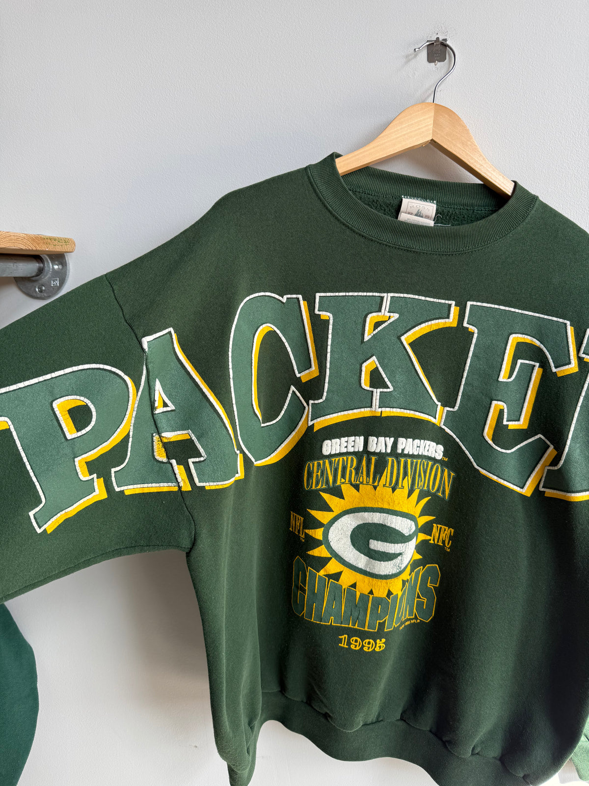 (XL) Green Bay Packers All Over Print Crew