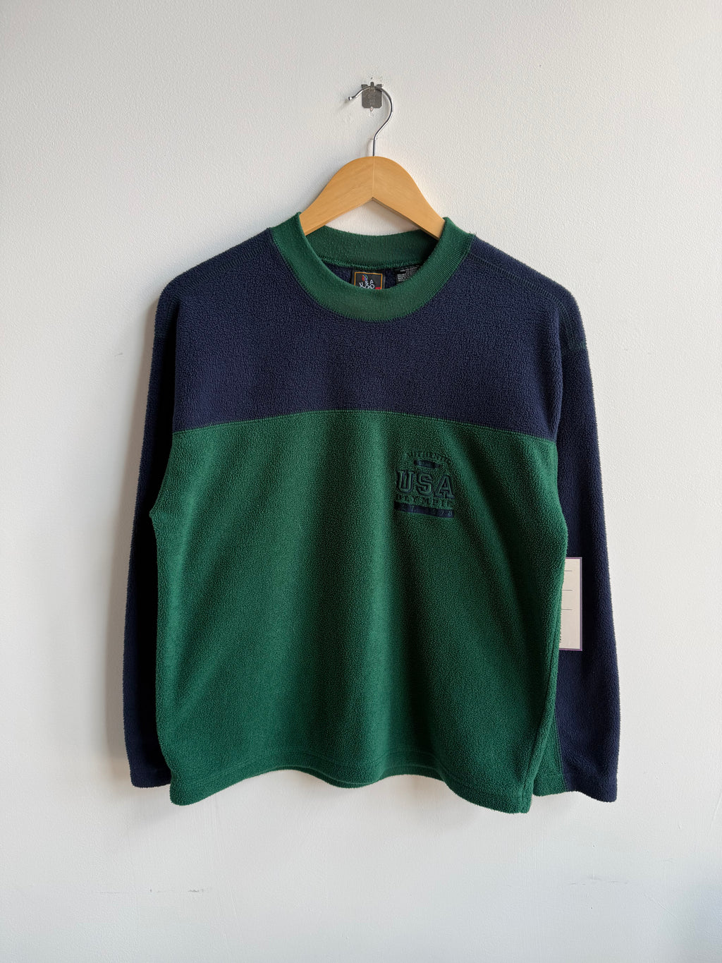 (S) USA Olympic Fleece Crew