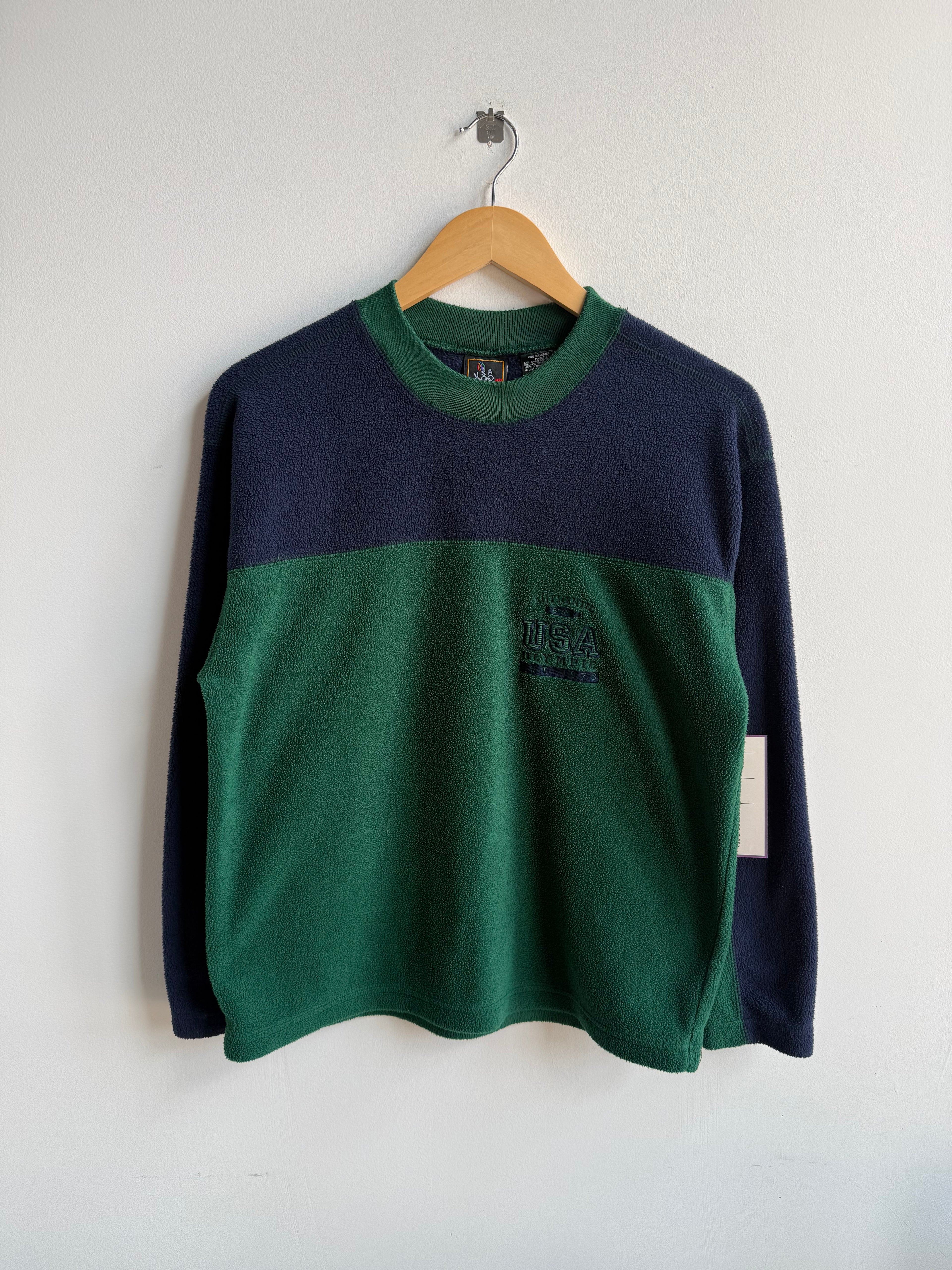 (S) USA Olympic Fleece Crew