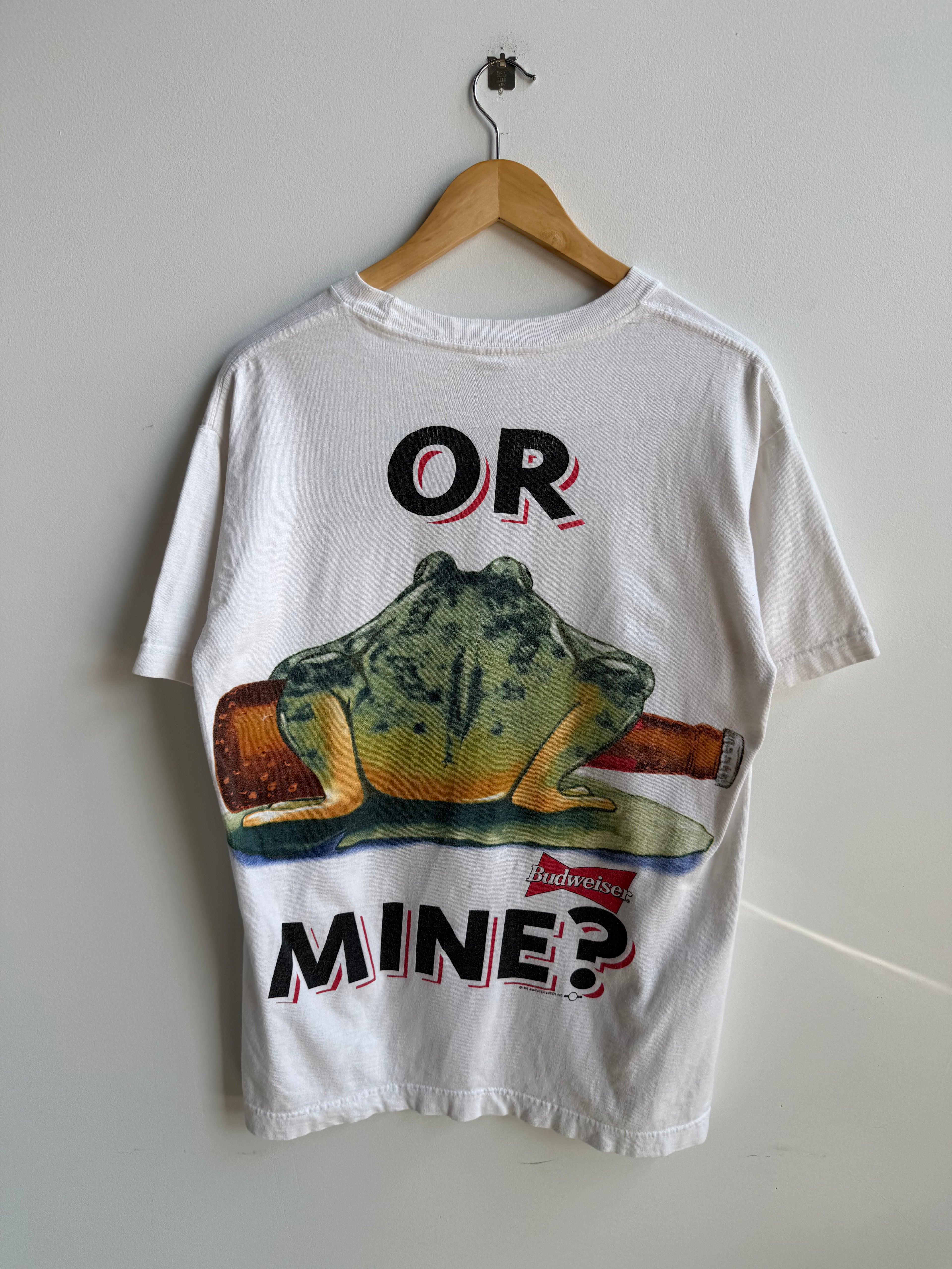 (L) Your Pad or Mine Budweiser Tee