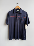 (M) Navy Blue Polo Shirt