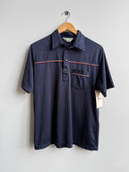 (M) Navy Blue Polo Shirt
