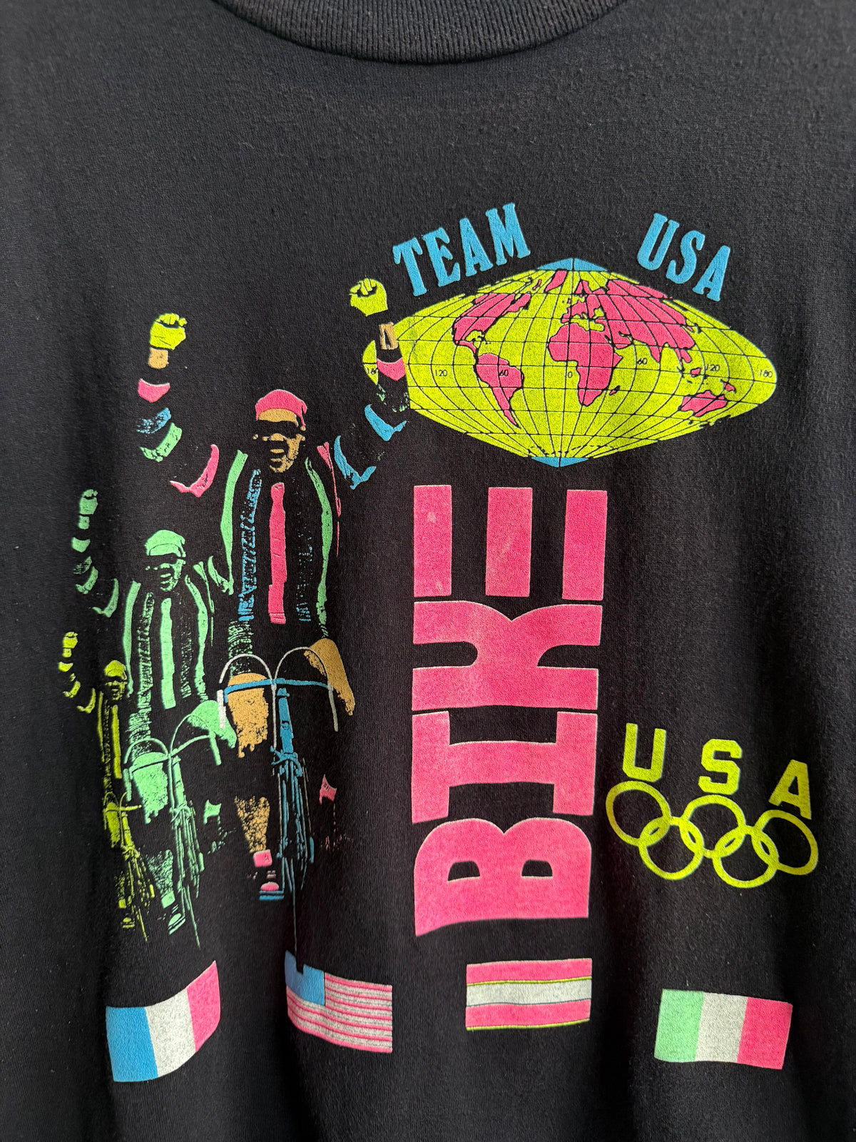 (L) Team USA Bike Tee