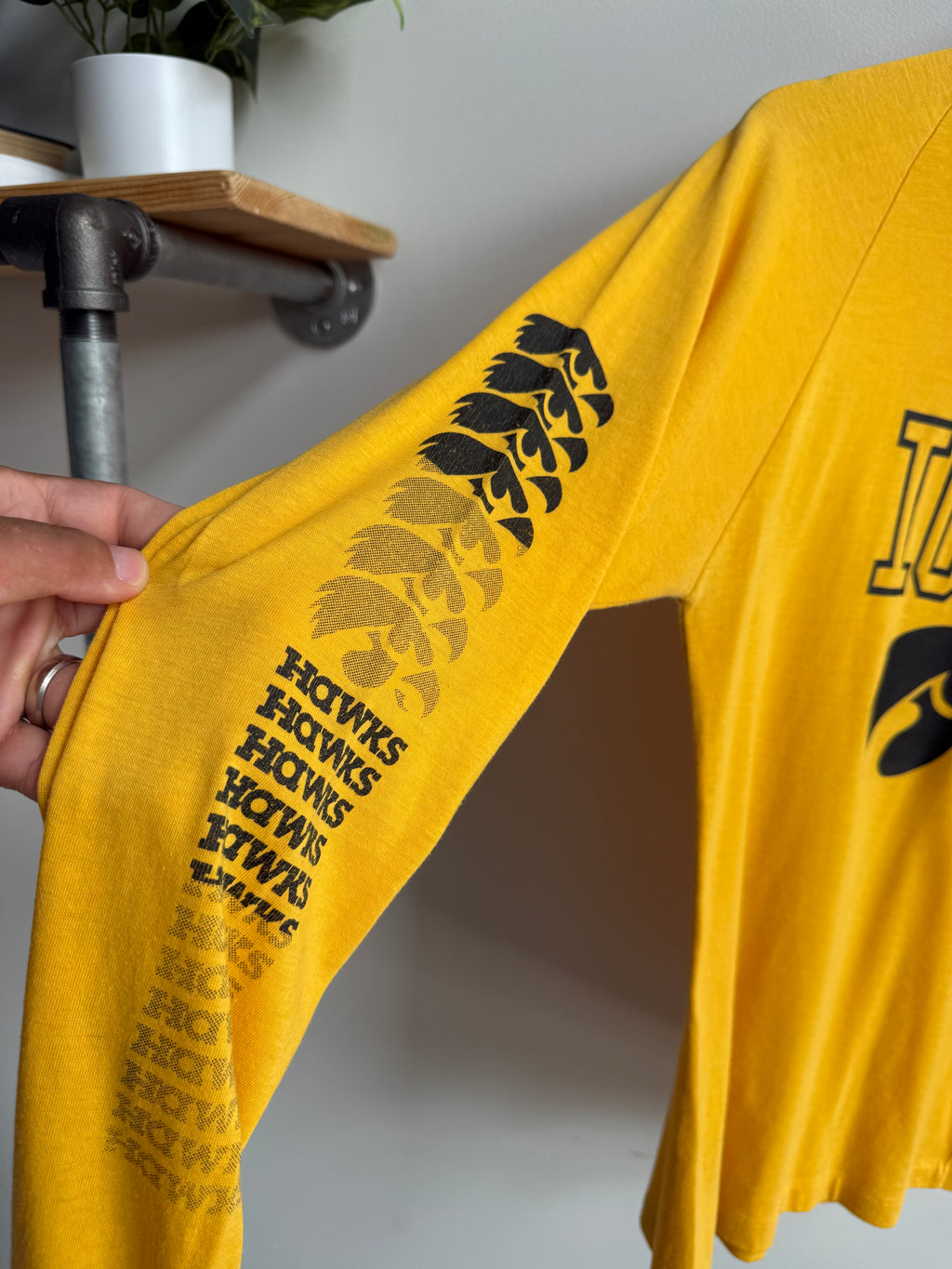 (L) Iowa Hawkeyes Longsleeve Tee